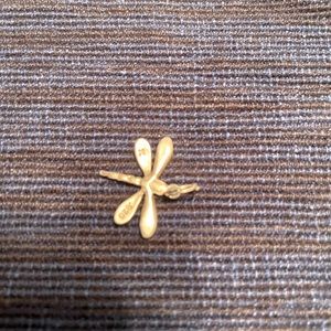 Dragonfly charm .925 sterling silver, used as a necklace or on a charm bracelet.